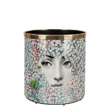 Fornasetti Paper Basket Ortensia