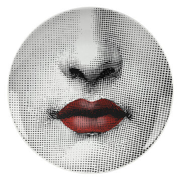 Fornasetti plate gold leaf #96