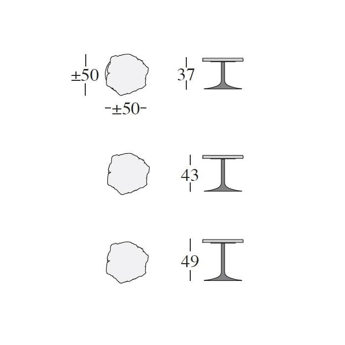 EDRA - Cicladi Tables by Jacopo Foggini