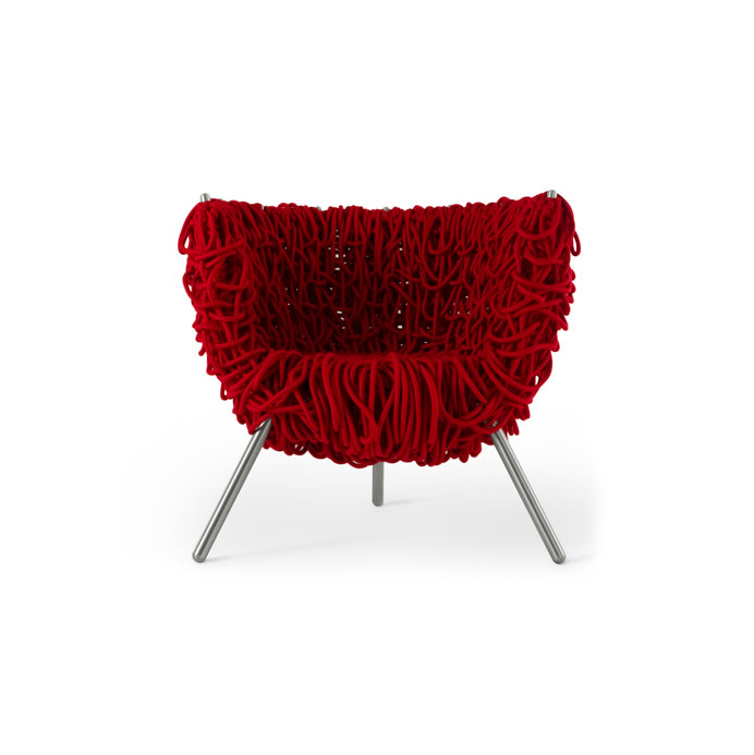 EDRA - Vermelha Armchair by Fernando and Humberto Campana