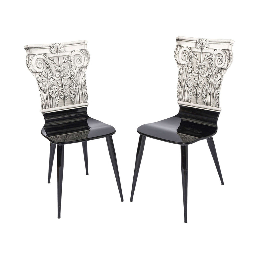 Fornasetti - Capitello Corinzio chair