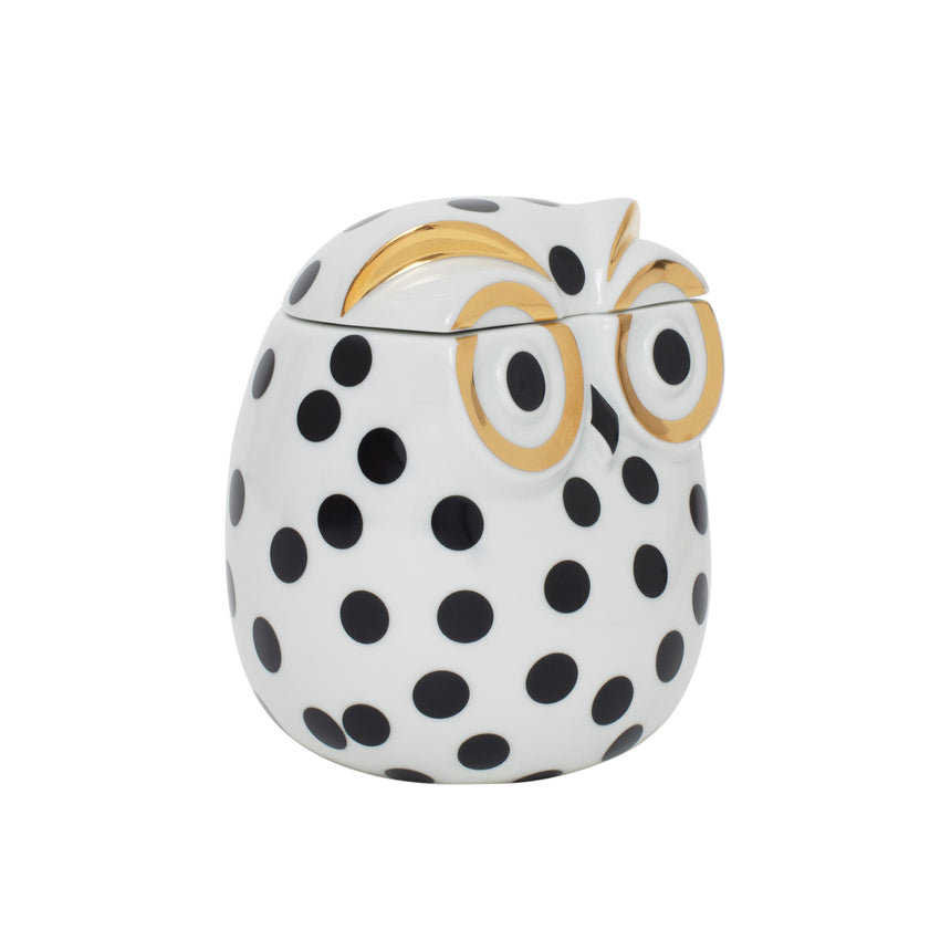 Fornasetti Owl Jar Impallinata