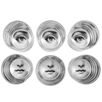 Fornasetti - set of 6 drinking glasses