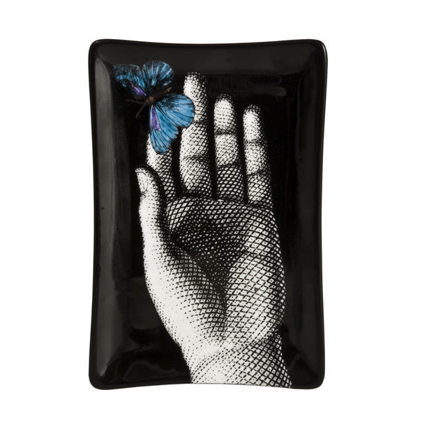 Portabicchieri Vassoio Caffè 8 posizioni BUTTERFLY 25x22,5xh5 cm