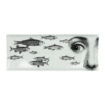 Fornasetti plate gold leaf #96