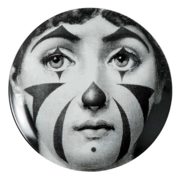Fornasetti gold leaf plate #112